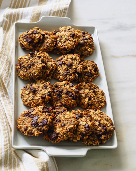 Lauren Joy Jemal Chocolate Chip Banana Oat Cookies Chocolate Chip B...