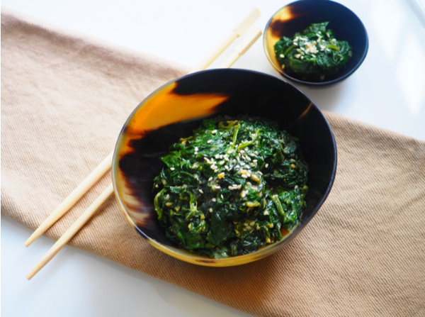Gomae (Japanese Spinach Salad)