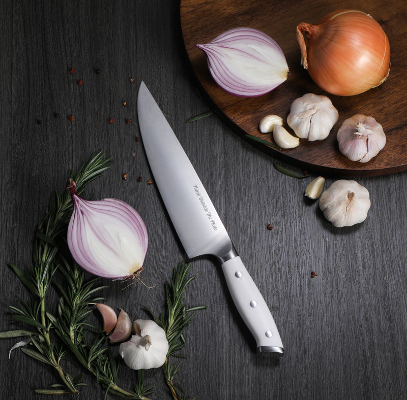 TOTP Limited Edition White Chef's Knife