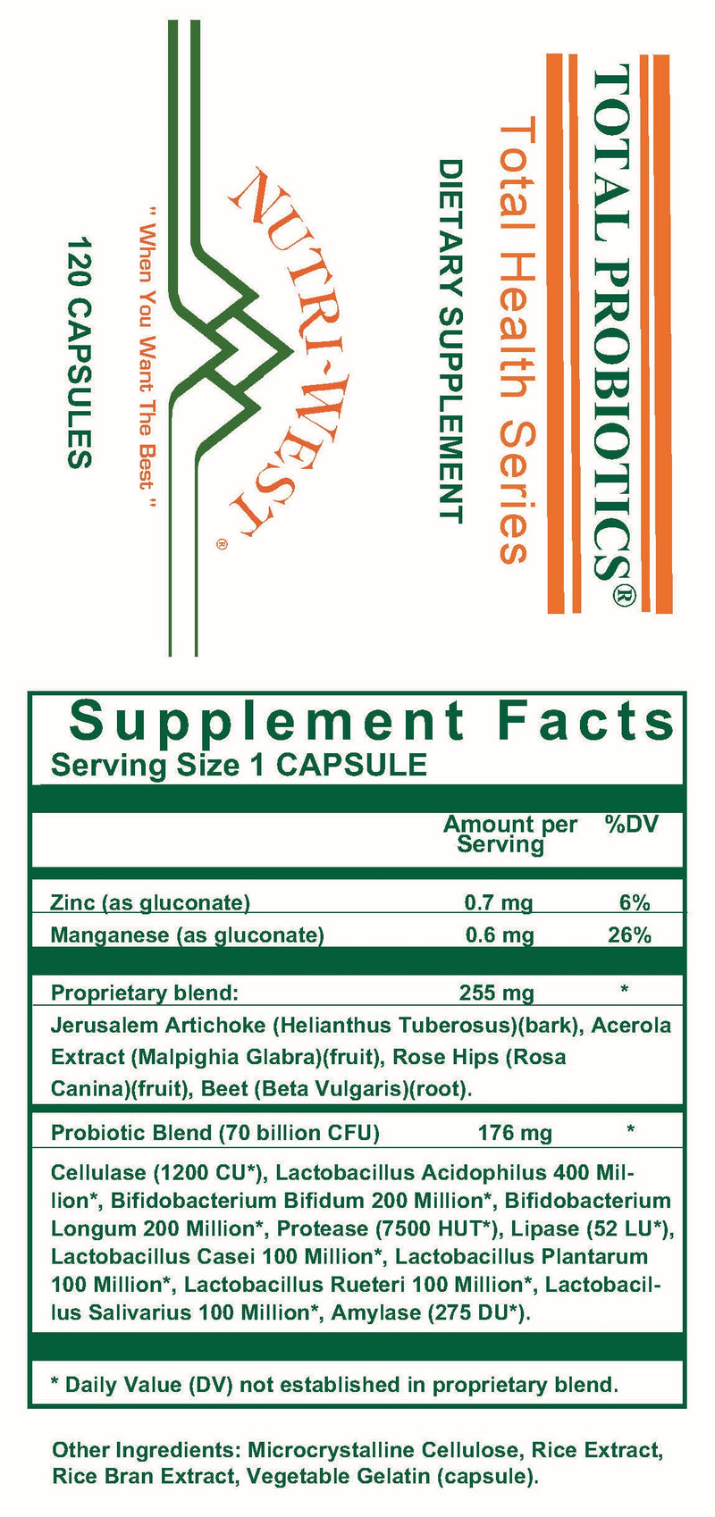 NutriWest Probiotics